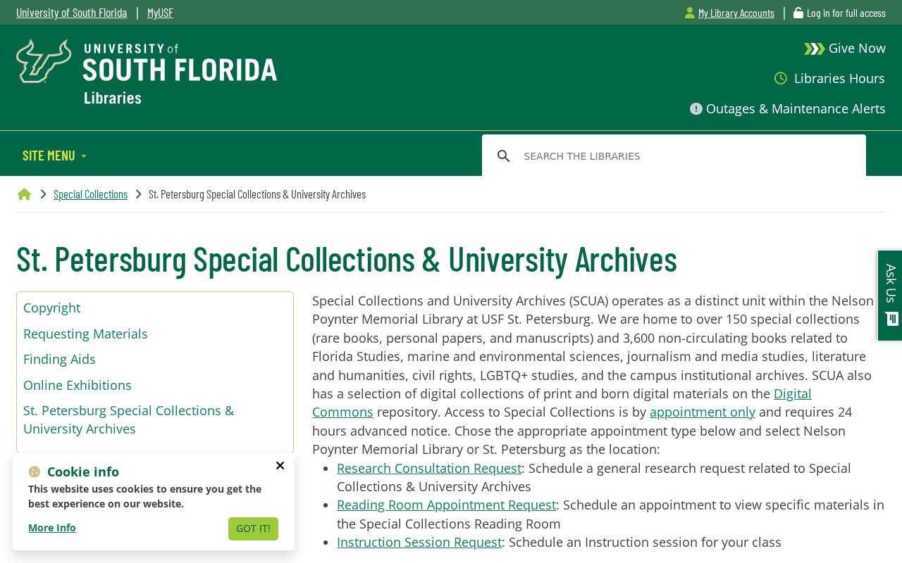 St. Petersburg city directory companion records at USF Special Collections