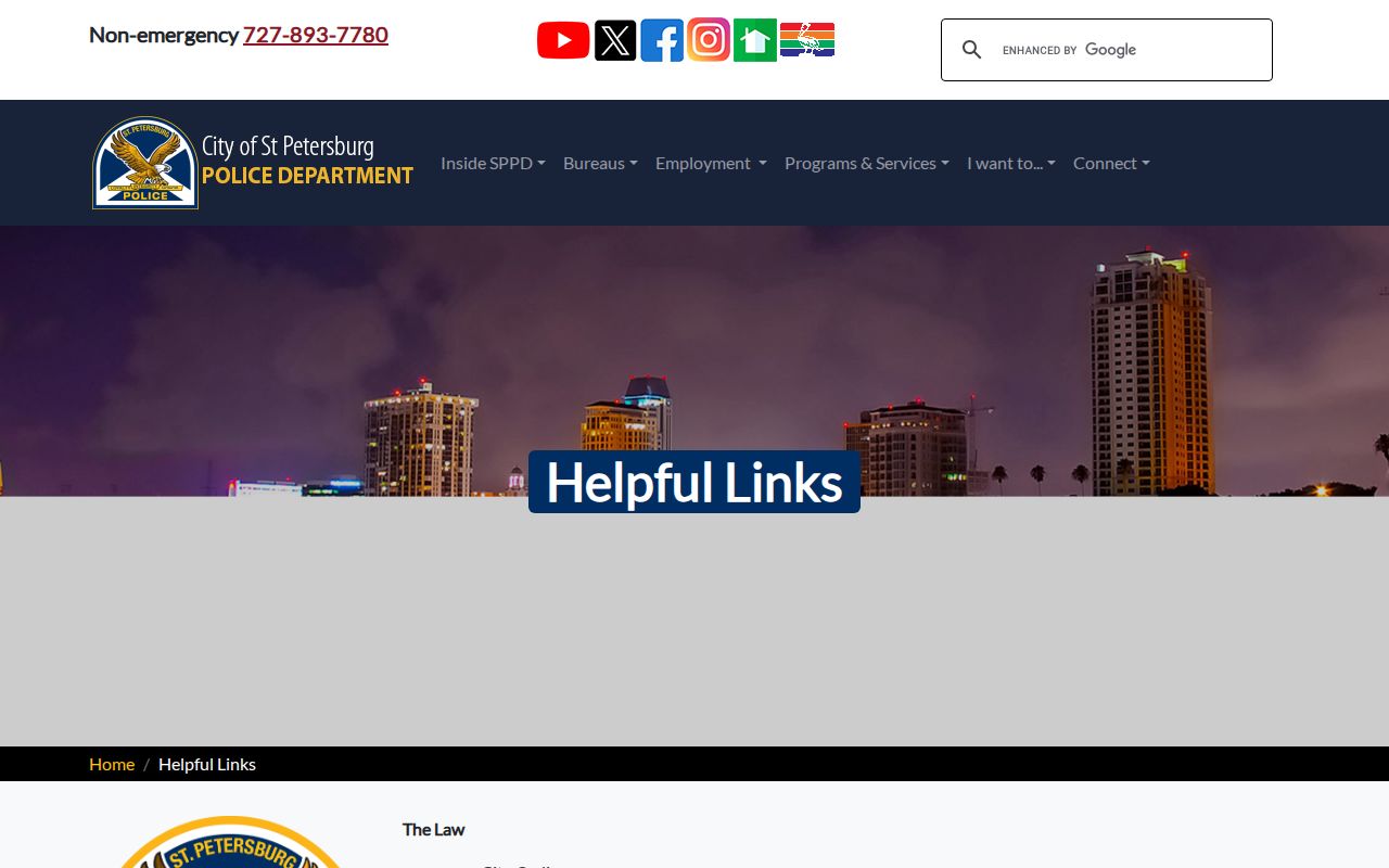 St. Petersburg neighbors and CONA civic links